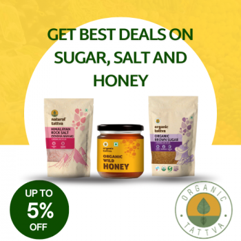 Unlock a Sweet 5% Off on Salts, Sugar & Jaggery