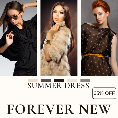 👗 Get Up To 65% OFF On Dresses at Forever New! 👗