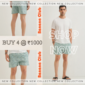 Men’s Boxers – ₹299 Each | Buy 4 @ ₹1000