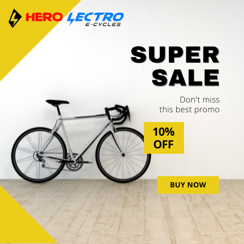 The Best Deal -Flat 10% OFF On Hero Lectro H3+