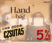 Flat 5% Off On Suta Bags Collection