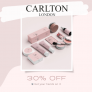 ✨ Carlton London: Glow Boldly! 30% OFF on Cosmetics 🌸