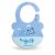 Waterproof Silicone Bibs with Adjustable Snap Buttons