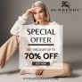 Burberry coupon code offering up to 45% off selected styles.