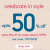 mothercare-Celebrate & Save: Up to 50% Off + Extra 10% Off on Orders Over ₹1999