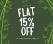 FNP Flat 15% off on lucky bamboo collection