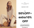 Outcast-Sitewide Offer – Save Up To 50% OFF + Extra 10% OFF