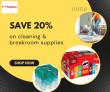 Unmissable Staples Deals: 20% Off Breakroom & Cleaning Essentials