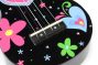 Mahalo Art Series Soprano Ukulele Heart Black With Bag