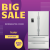 Haier520L black glass 4-door lumiere refrigerator get upto 39% off best deal