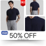 Jack&Jones Dark Blue Polo – 50% Off + Extra 10% on 2 Items!👕