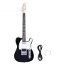 VAULT TL1 Tele Style Poplar Electric Guitar – Black