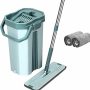 U.P.C UPGRADED HANDS-FREE SQUEEZE MICROFIBER FLAT SPIN MOP