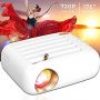 WZATCO Pixel Portable LED Projector Native 720p with Full HD 1080P Support