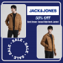 Jack & Jones Dark Brown Jacket – 50% Off + Extra 10% on 2