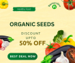 Nurserylive- Best Deal now on 50% OFF on Organic seeds