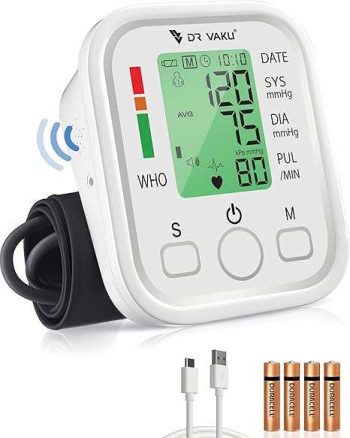 DR VAKU® BP Machine Monitor Digital Fully Automatic Upper Arm Blood Pressure Checking Monitor 68% OFF Coupon Code & Updated Discount List On Amazon