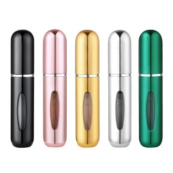 5PCS Refillable Perfume Bottle Set Upto 69% OFF Coupon Code And Updated Discount List on Amazon