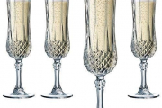Crystal Cut Champagne Flutes Glass Upto 80% OFF Coupon code & Updated discount on Amazon
