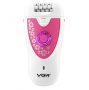 VGR V-722 Professional 2 in 1 Cordless Epilator for Women