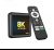 4K Ultra HD Android TV Box Voice Remote Dual USB WiFi 