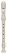 Yamaha Yrs-23Y Soprano Recorder, Natural