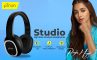 PTron Studio Over-Ear Bluetooth 5.0 Wireless Headphones with Mic