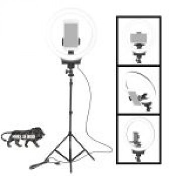 Osaka­® 10″ Professional LED Ring Light with Tripod