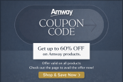 Amway-Get up to 60% OFF on Amway products.