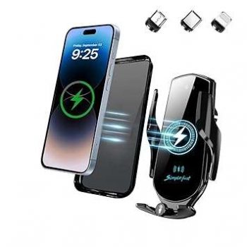 Noymi Car Mobile Holder With Wireless Charger 53% OFF  Coupon Code & Updated Discount List On Amazon