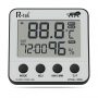 R-TEK Indoor Room Temperature Thermometer | Smart Digital Hygrometer & Humidity Meter with LCD Display | Ideal for Bedroom, Kitchen & Office