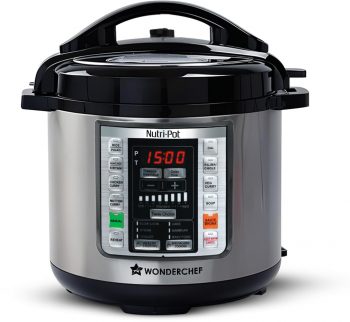 Wonderchef Nutri-Pot Electric Pressure Cooker Upto 22% OFF Coupon Code & Updated Discount List On Amazon
