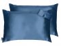 Mulberry Silk Pillow Cover Set of 2 with Sleeping Eye Mask