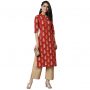 Stylum Women’s Printed Straight Kurti