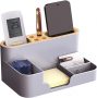 IMPRONOW Desk Organizer Stationary Storage Holders Pen-Pencil, Sticky NoteOFF Coupon code