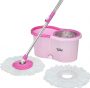 AMAZON BRAND PRESTO SPIN MOP WITH STEEL WEINGER PLASTIC BUCKRT SET