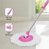 AMAZON BRAND PRESTO SPIN MOP WITH STEEL WEINGER PLASTIC BUCKRT SET