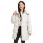 BryQrvy Women’s Bench Coat, Long Down Coat, Padded Jacket, Down Jacket, Thick, Hooded, Lightweight.