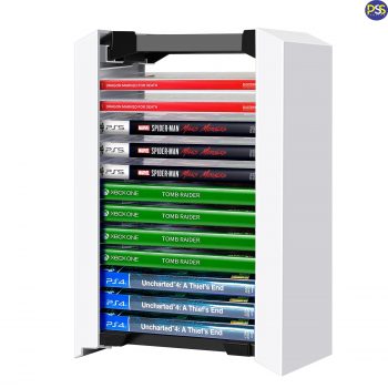 PSS Video Game Storage Stand Tower Upto 32% OFF Coupon Code & Updated Discount List On Amazon