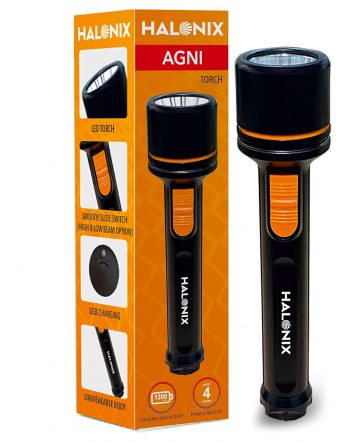 Halonix Agni Rechargeable Torch flat 20% OFF