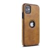 Excelsior Back Cover for iPhone 11 (Flexible|PU Leather, Silicone|Brown)