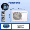 Panasonic 1.5 Ton 5 Star Wi-Fi Inverter Smart Split AC