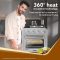 AGARO Regal Air Fryer, 23L, Family Rotisserie Oven, 1800W Electric Air Fryer Toaster Oven