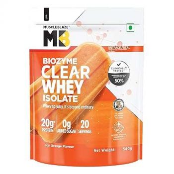 MuscleBlaze Biozyme Clear Whey Protein Isolate Up To 37% OFF