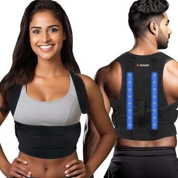 Neoprene_Blend Posture Corrector For Men & Women, Back Support Belt 61% OFF