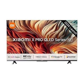 Xiaomi 108 cm (43 inches) X Pro QLED Series Smart Google TV 33 % OFF Coupon Code & Updated Discount List On Amazon
