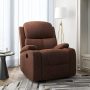 @Home by Nilkamal Matt 1 Seater Fabric Manual Recliner