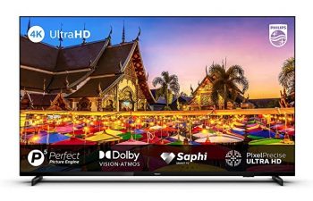 Philips 58PUT7605/94 146 cm (58 inches) 4K Ultra HD LED Smart TV With Dolby Atmos, Wifi Connectivity & P5 Perfect Picture Engine (Black)