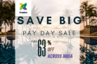 Treebo Hotels- PAY DAY SALE [BOOK HOTELS ACROSS INDIA FLAT 63% OFF]