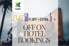 50% Off + Extra 5% Off On Hotel Bookings